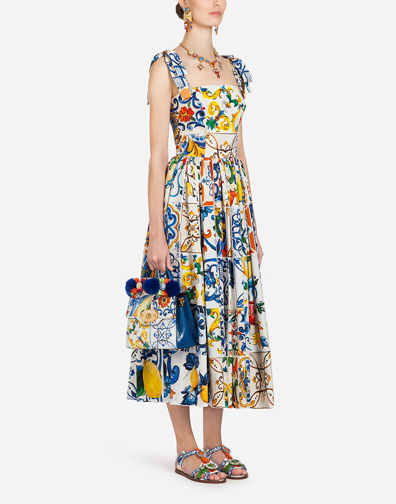 Retro Suspender Dress – Vintage Style & Chic Look