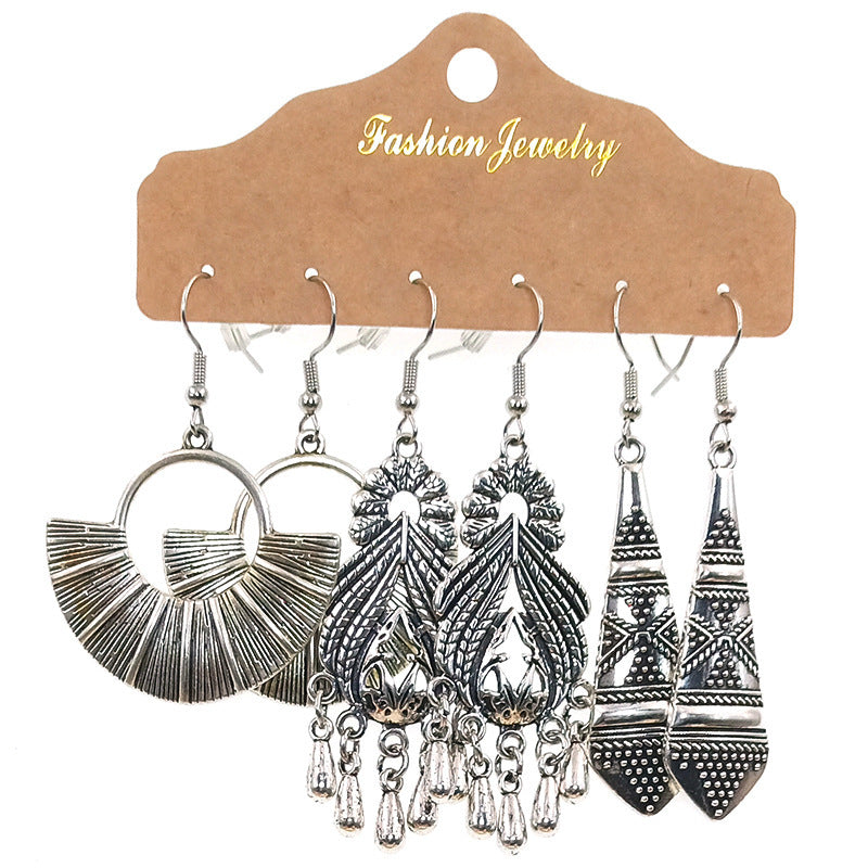 Vintage earring combo suit