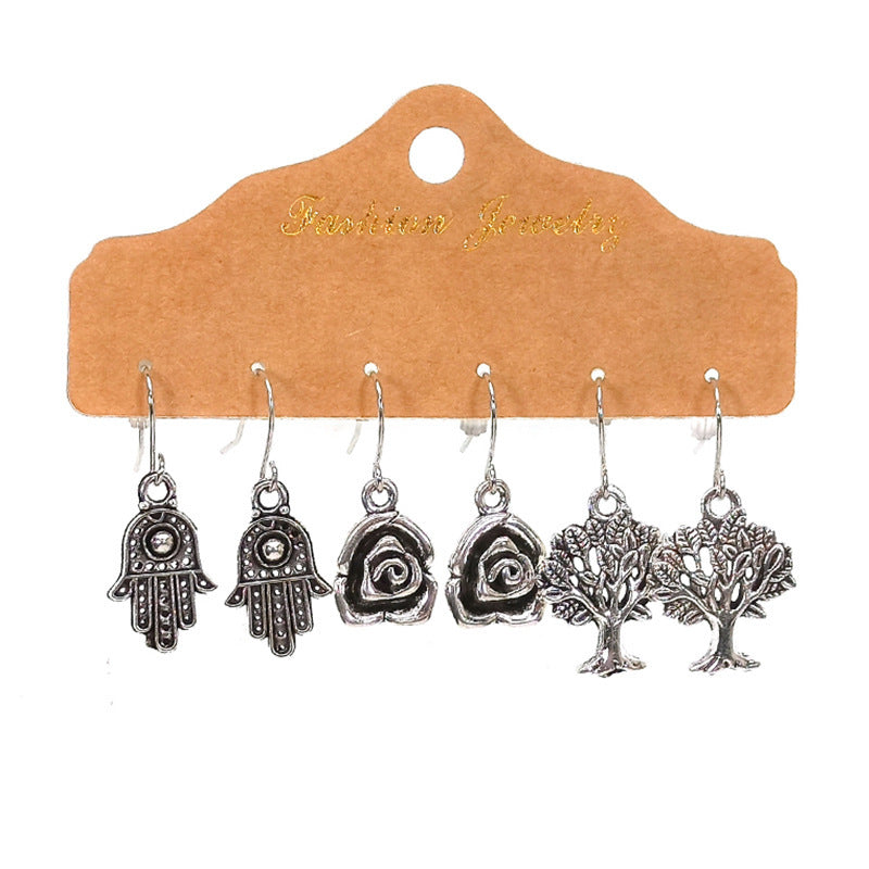Vintage earring combo suit