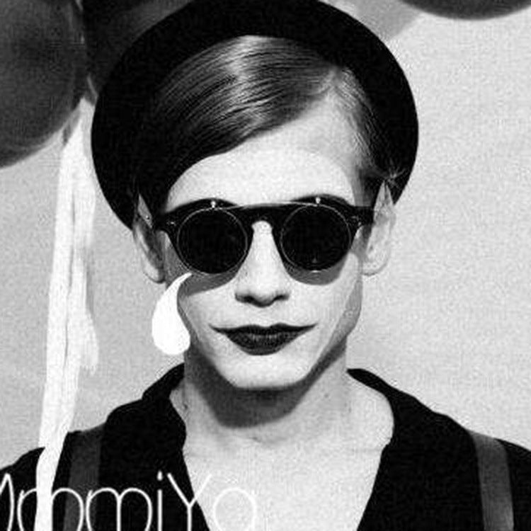 Women's Designer Retro Round Steampunk Sunglasses – Fashion