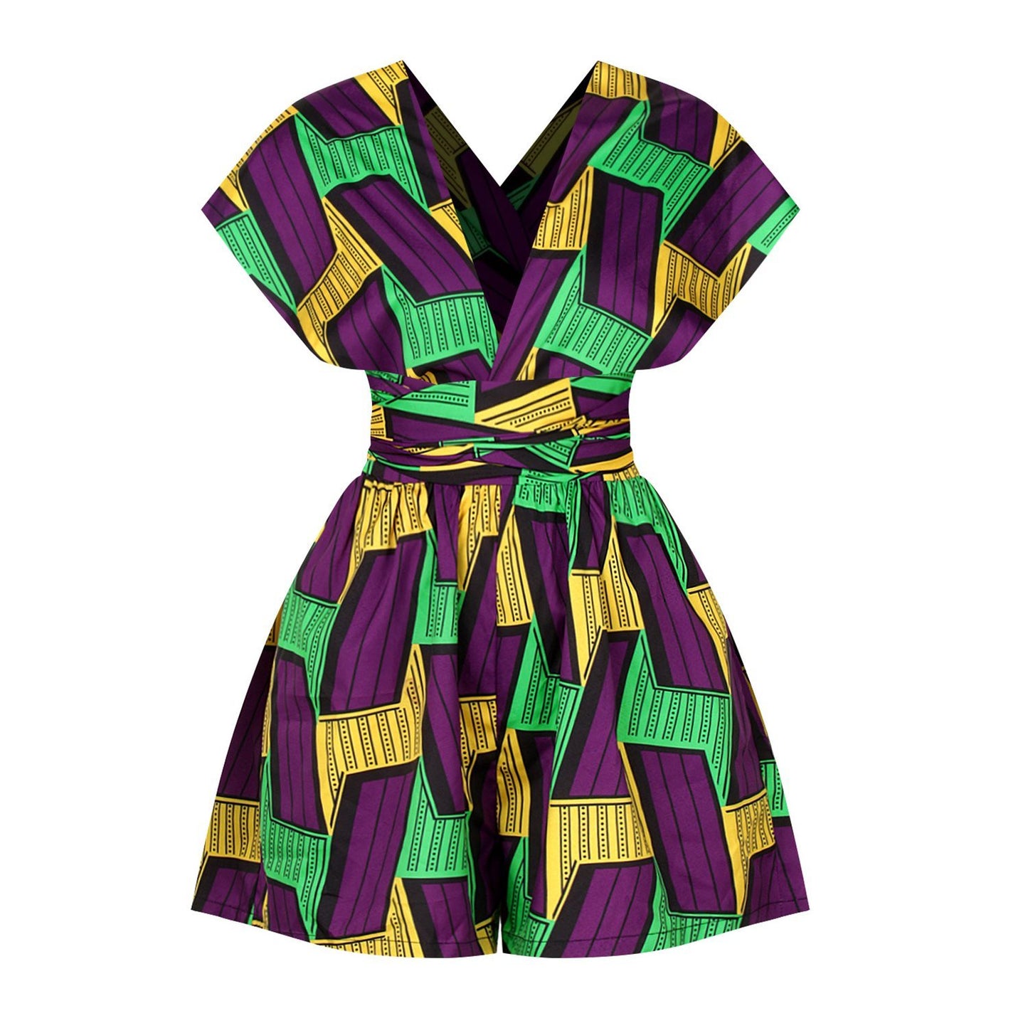 Retro Print Jumpsuit – Vintage Style & Modern Comfort