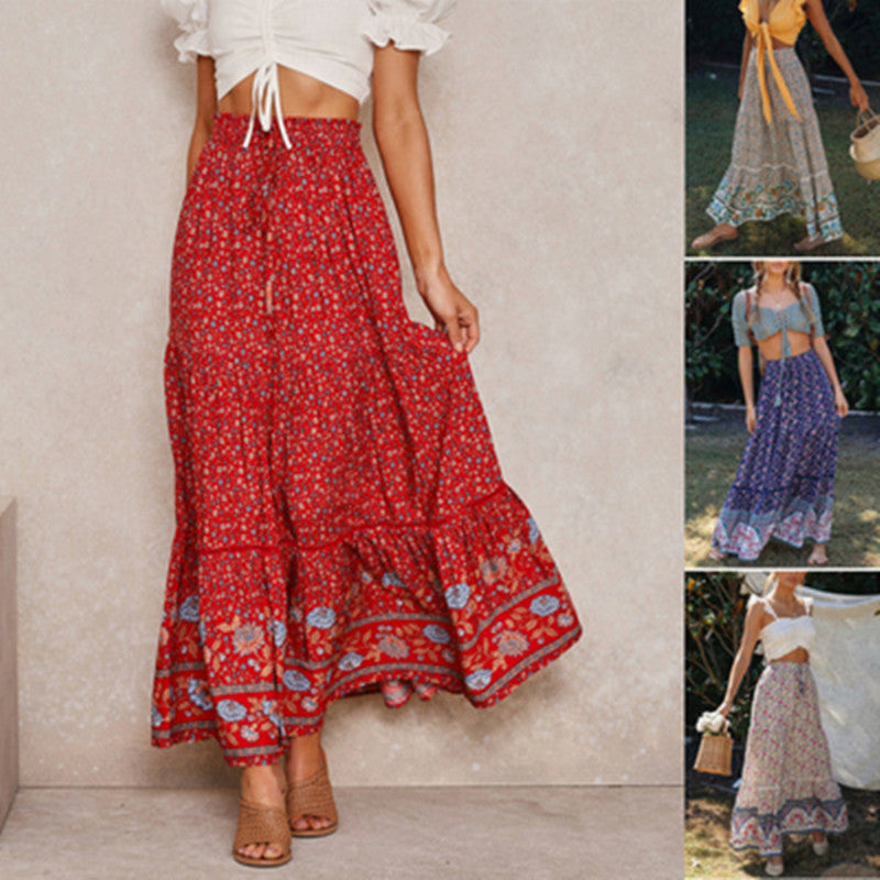 Hollow Retro Skirt – Vintage Style & Elegant Design