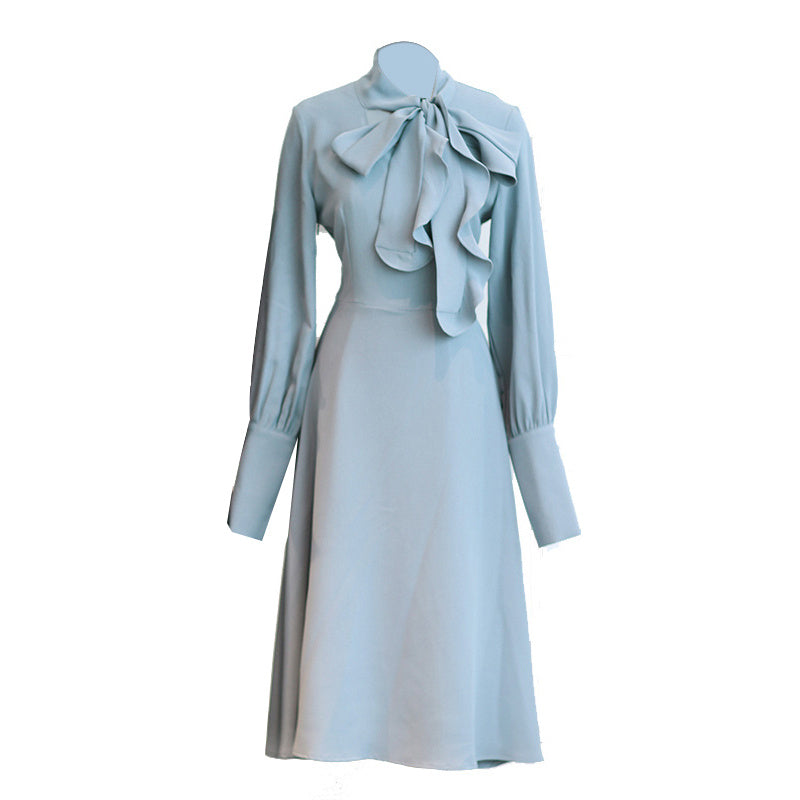 French Vintage Chiffon Dress