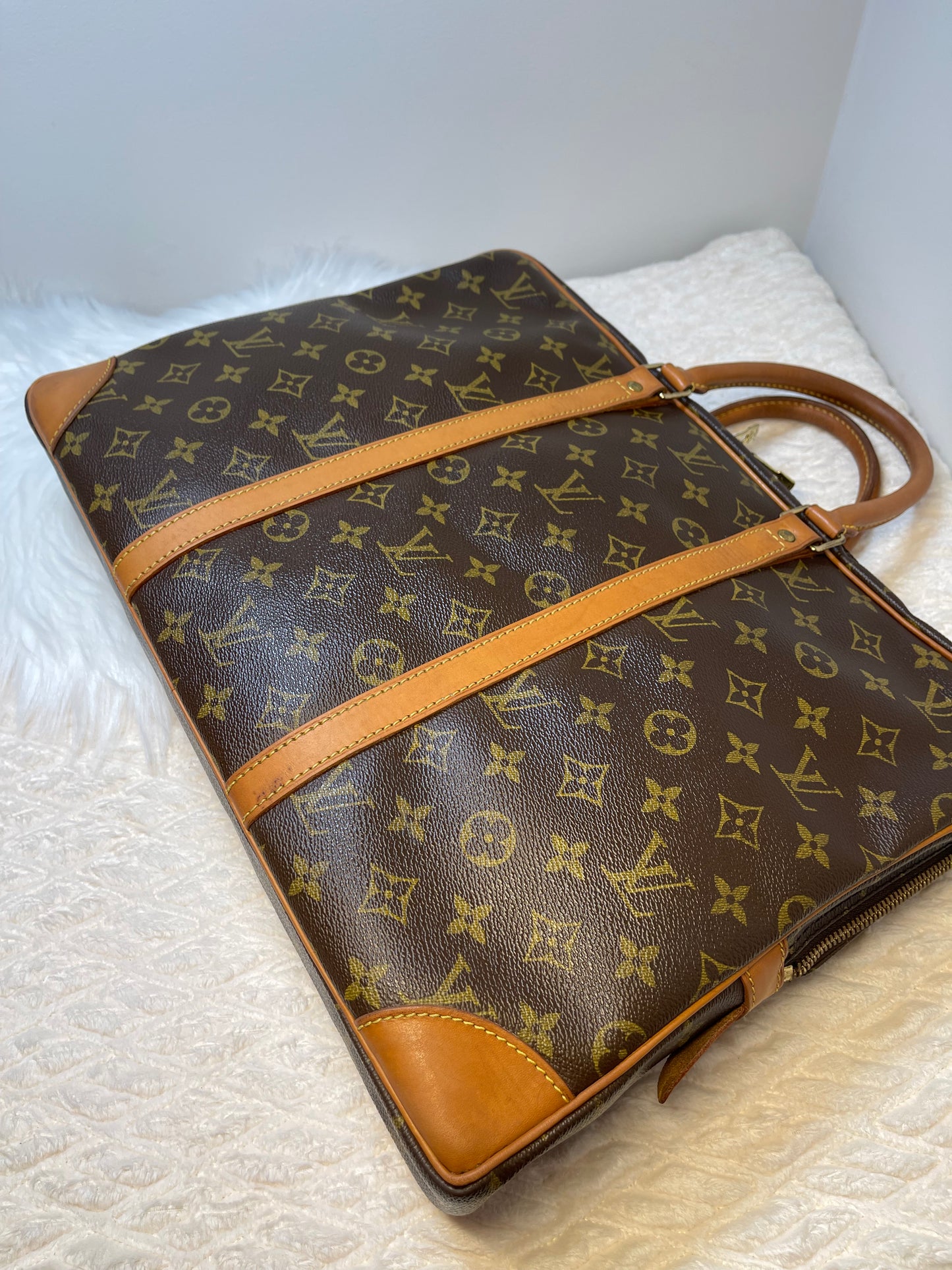 Monogram Travel Document Holder Handbag