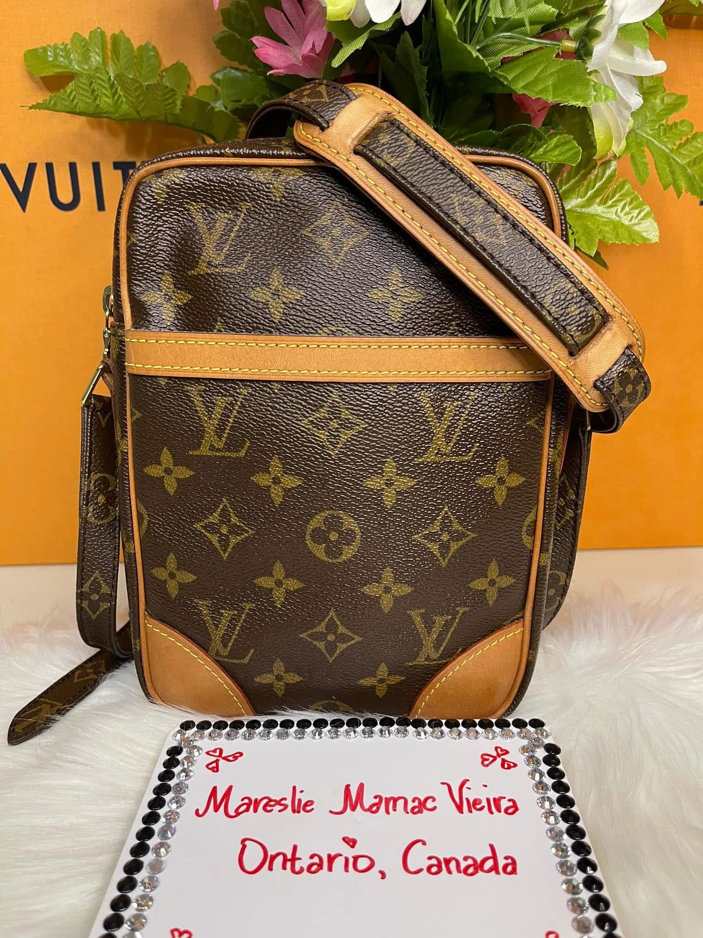 DANUBE CROSSBODY SHOULDER BAG MONOGRAM