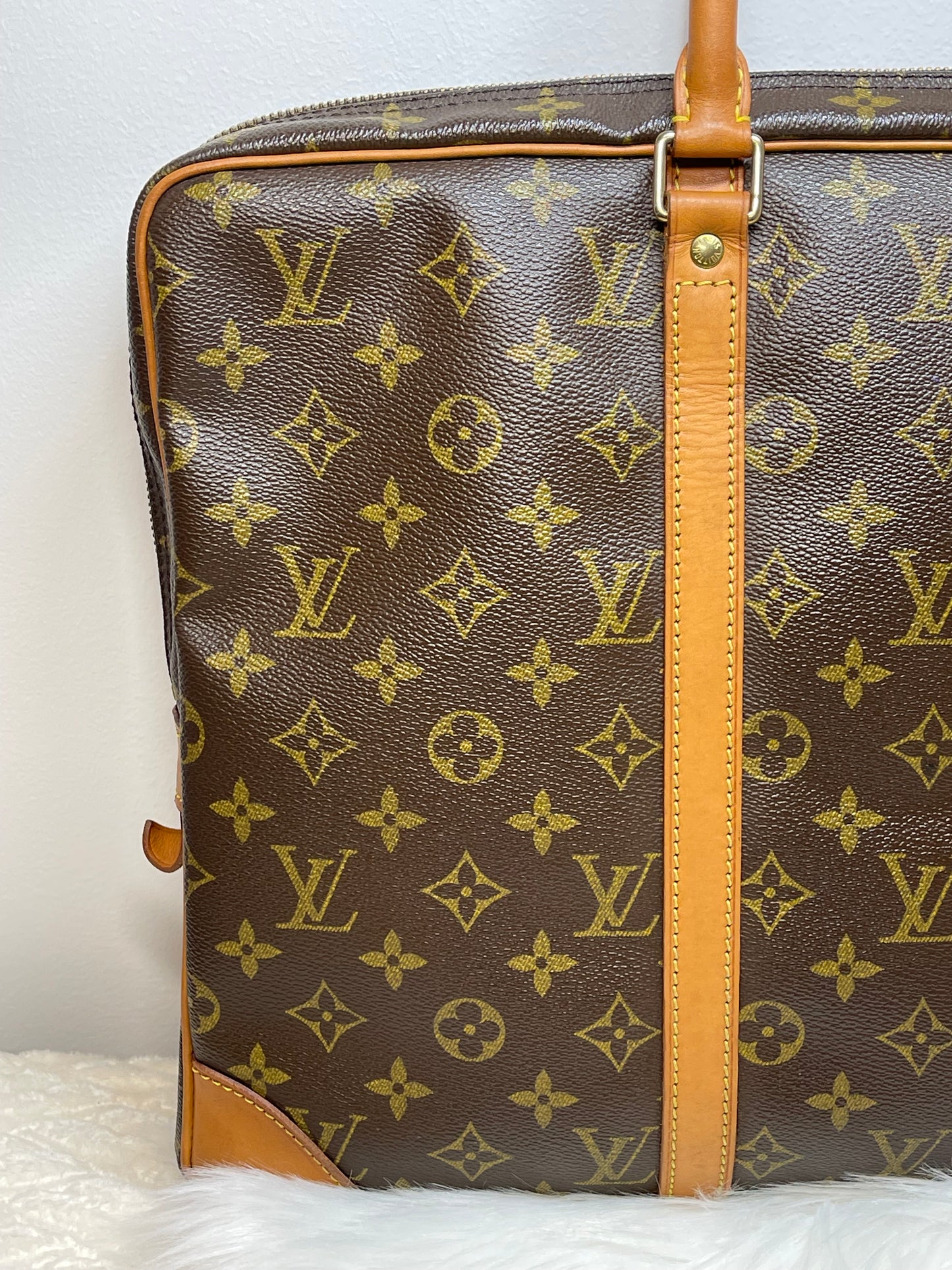 Monogram Travel Document Holder Handbag