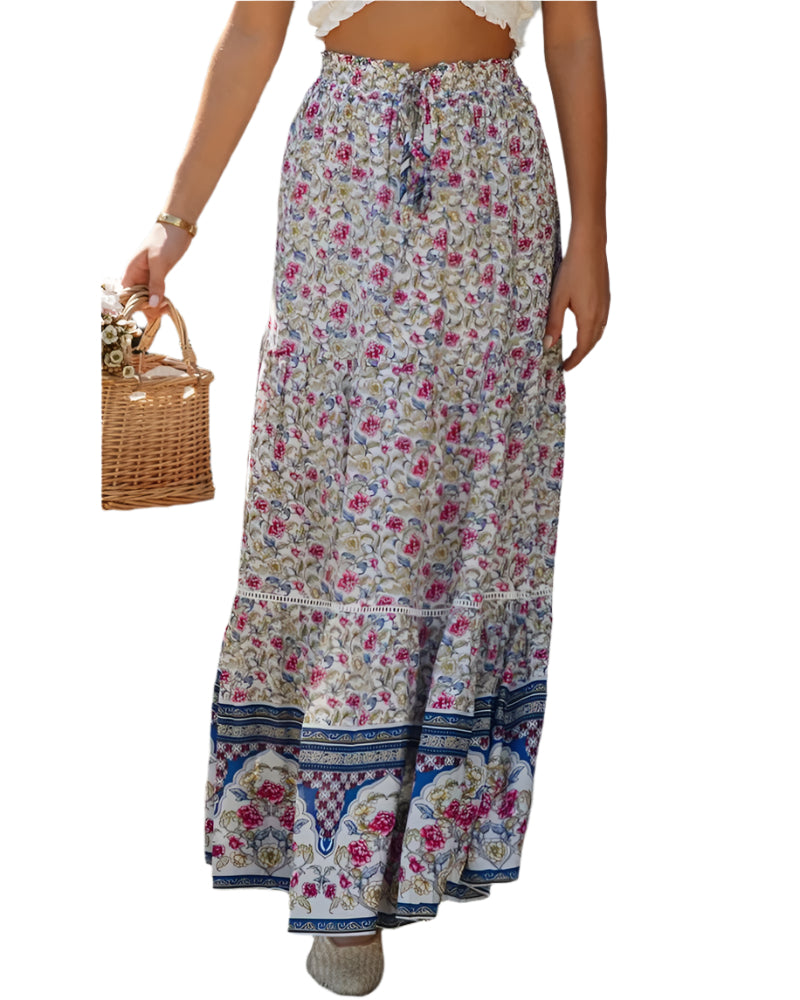 Hollow Retro Skirt – Vintage Style & Elegant Design