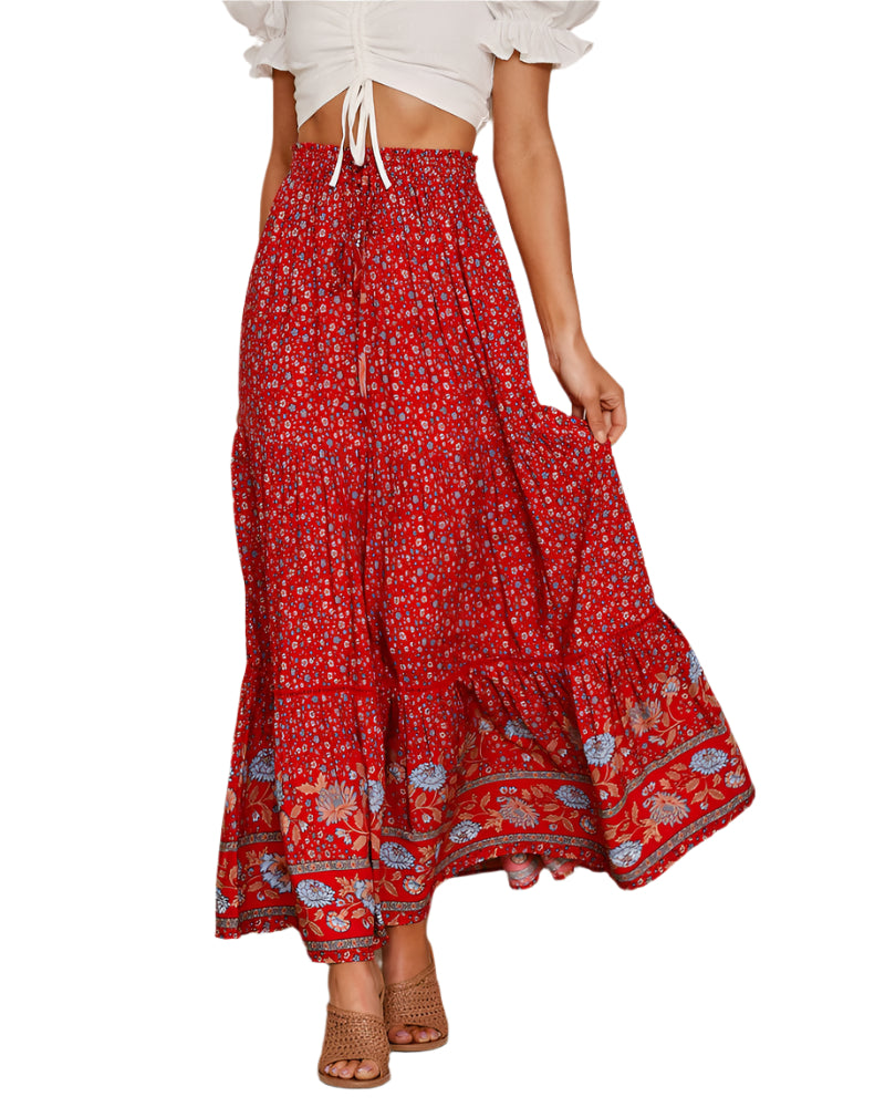 Hollow Retro Skirt – Vintage Style & Elegant Design