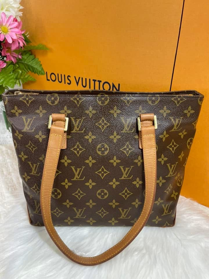 CABAS PIANO HAND TOTE BAG PURSE MONOGRAM