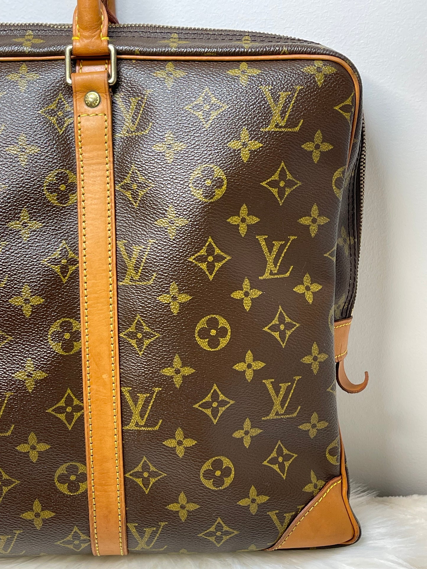 Monogram Travel Document Holder Handbag