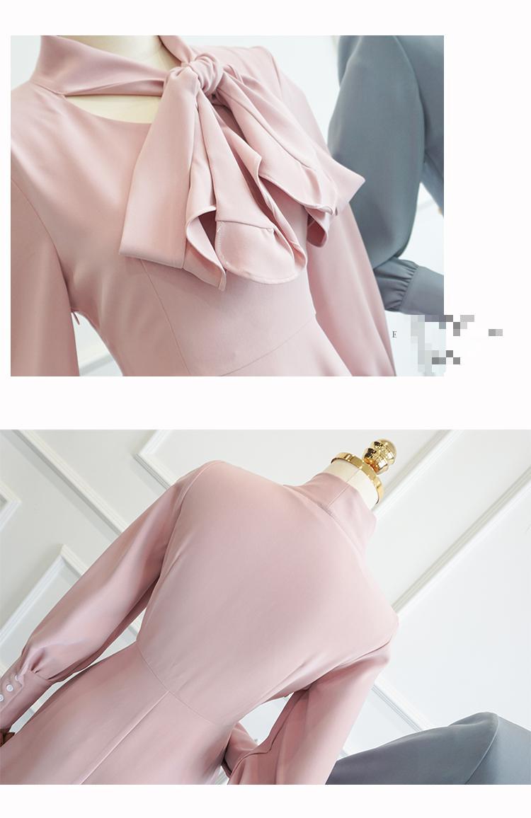 French Vintage Chiffon Dress