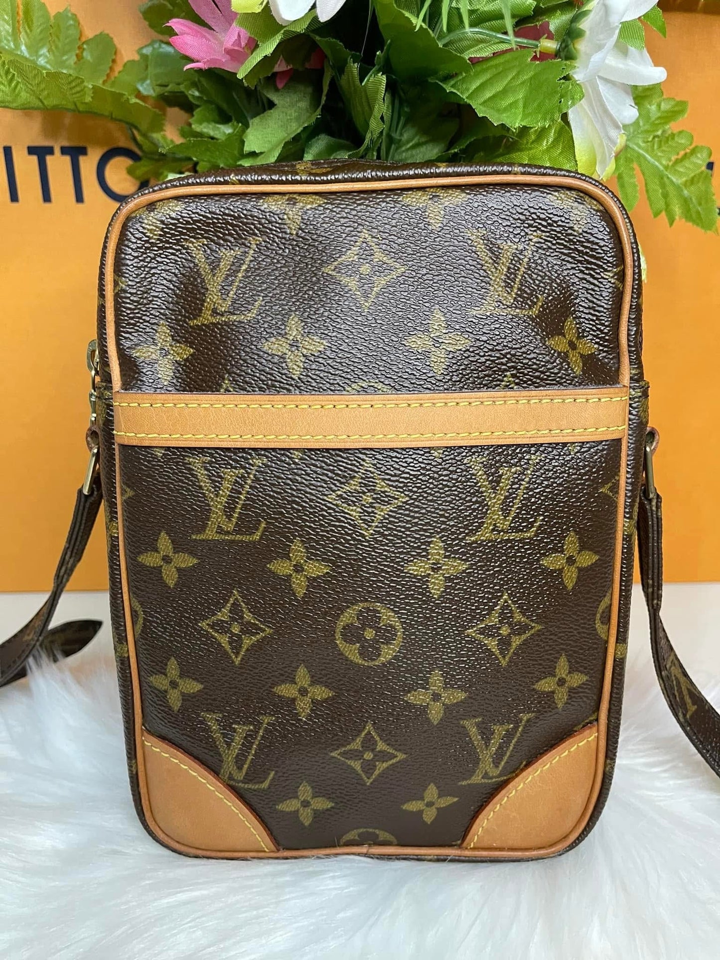 DANUBE CROSSBODY SHOULDER BAG MONOGRAM