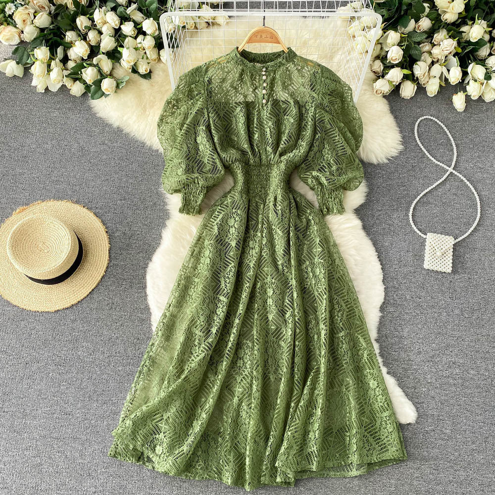 Vintage Elegant Lace Dresses for Women