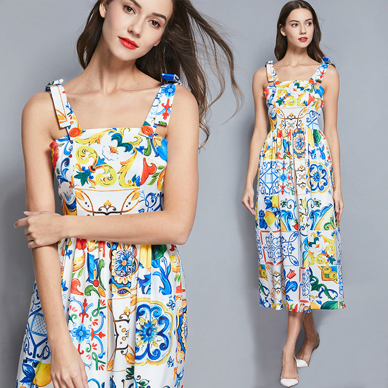 Retro Suspender Dress – Vintage Style & Chic Look