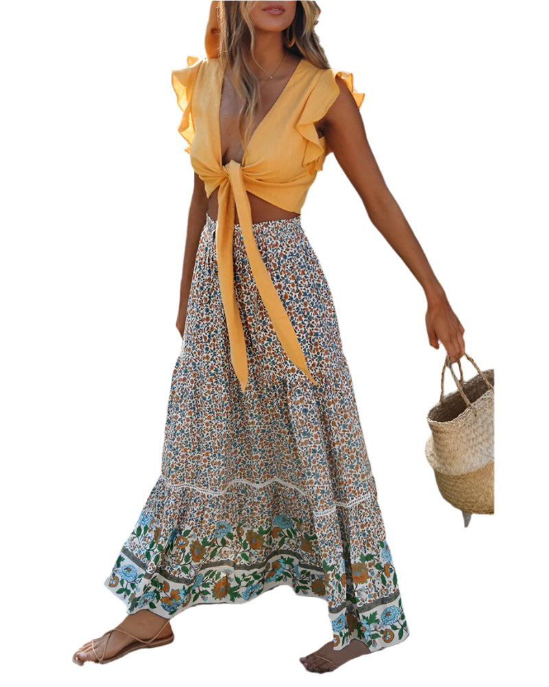 Hollow Retro Skirt – Vintage Style & Elegant Design
