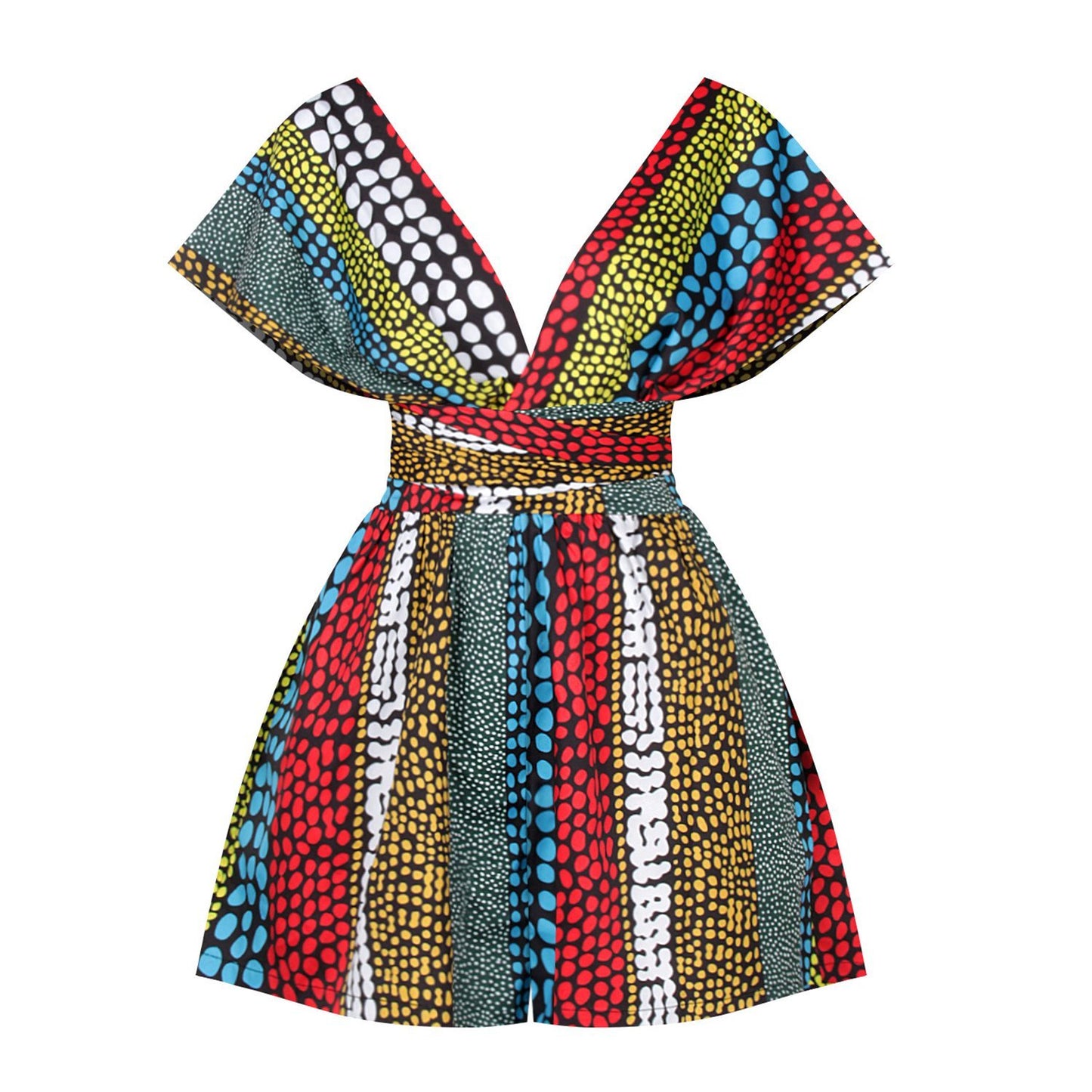 Retro Print Jumpsuit – Vintage Style & Modern Comfort