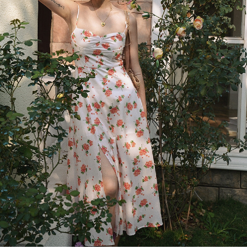 Women's French Vintage Fashion Dress