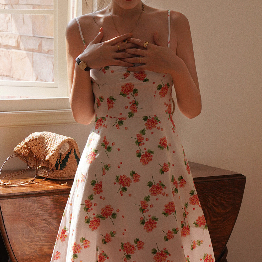 Women's French Vintage Fashion Dress