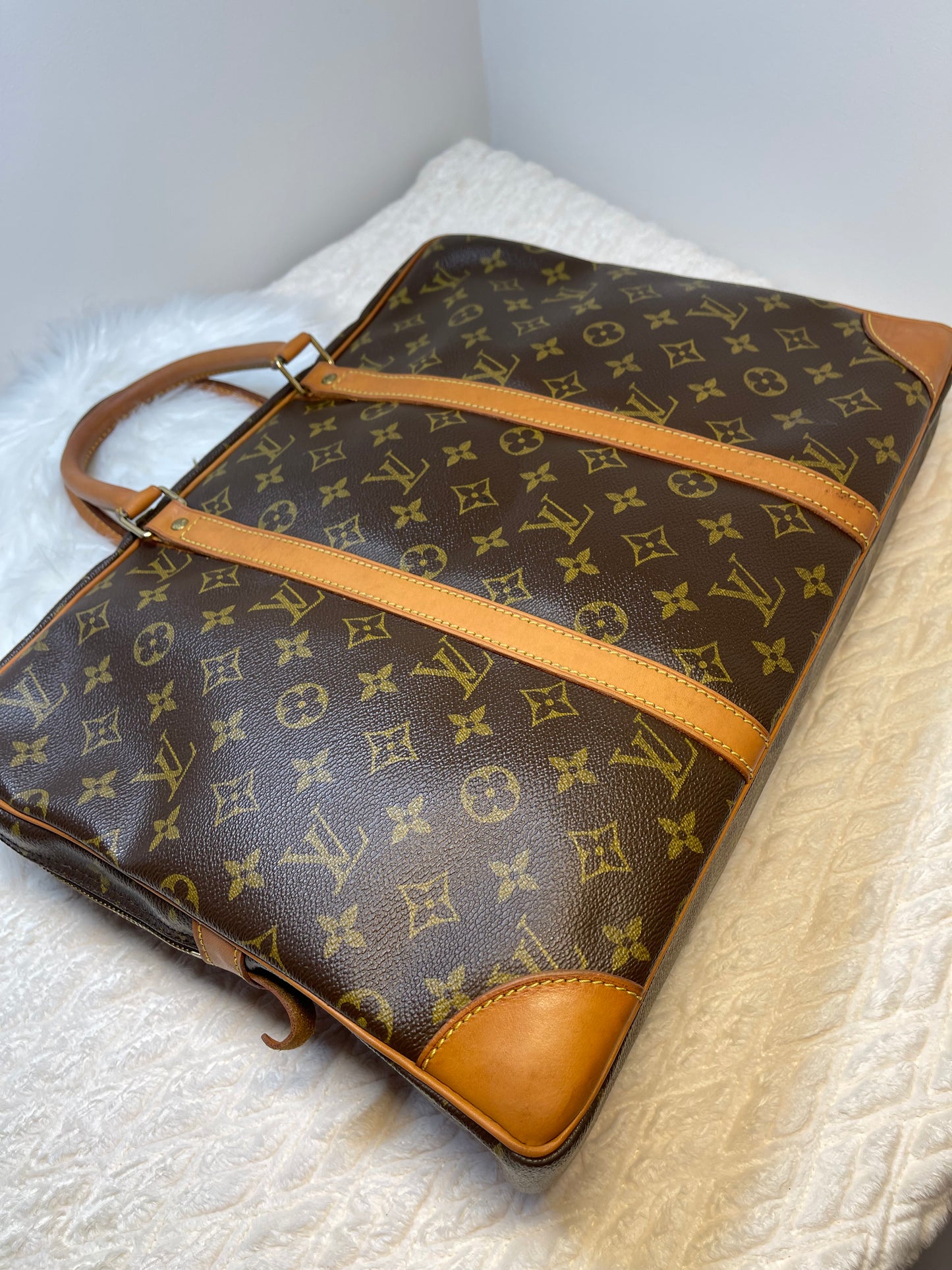 Monogram Travel Document Holder Handbag