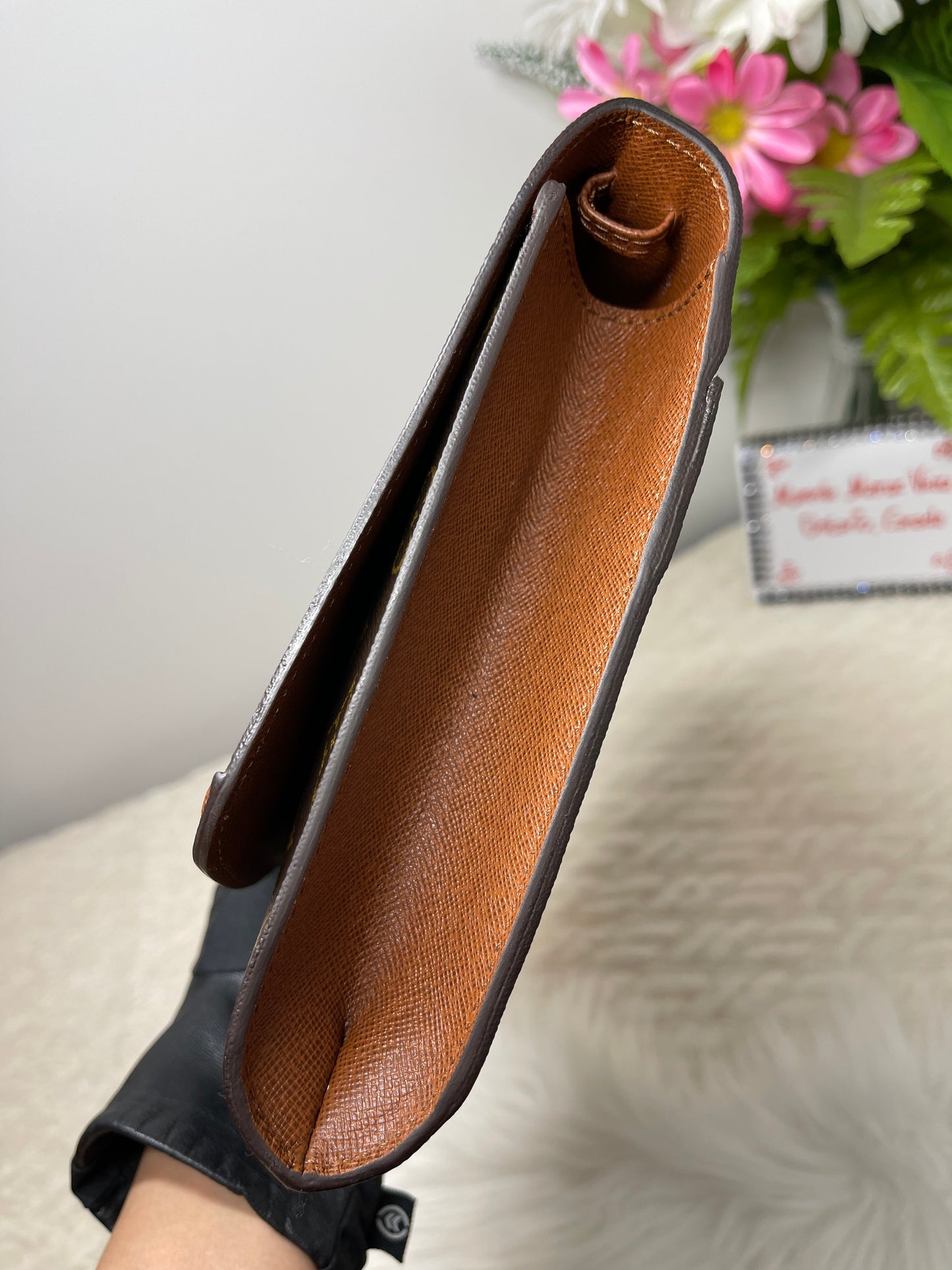 Bordeaux PM 2 Way Clutch Bag Monogram