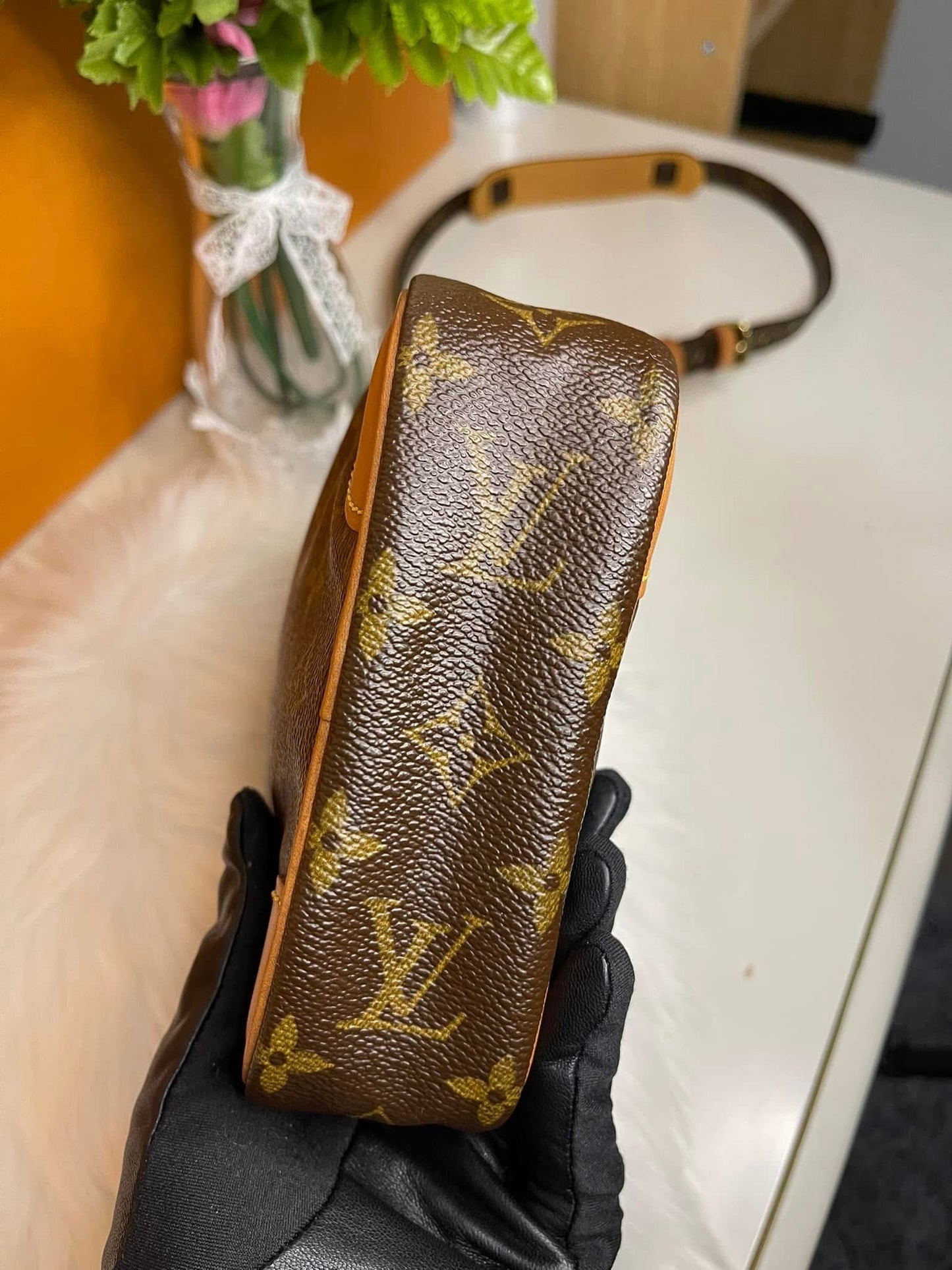 DANUBE CROSSBODY SHOULDER BAG MONOGRAM