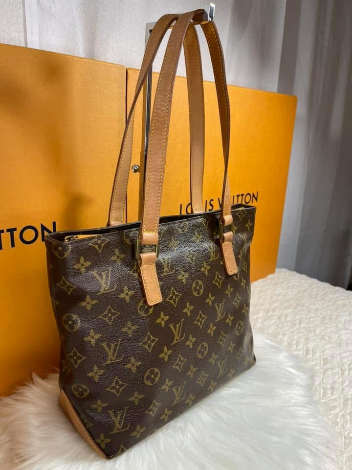 CABAS PIANO HAND TOTE BAG PURSE MONOGRAM