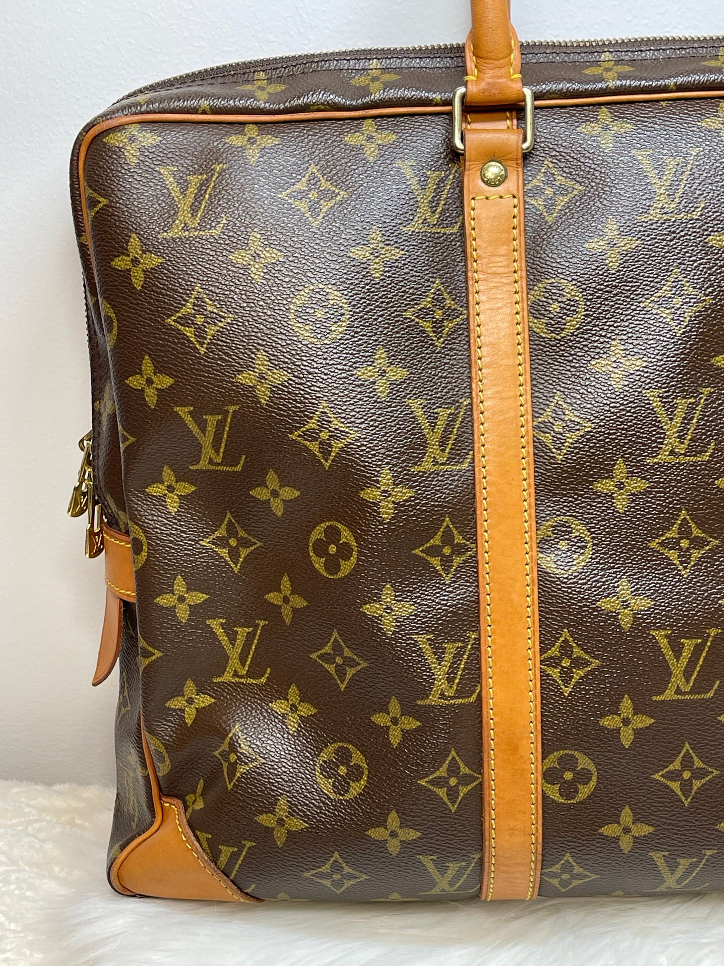 Monogram Travel Document Holder Handbag