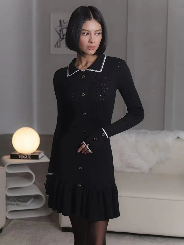 High Waist Ruffled Maxi Dress for Women - Vintage & Elegant