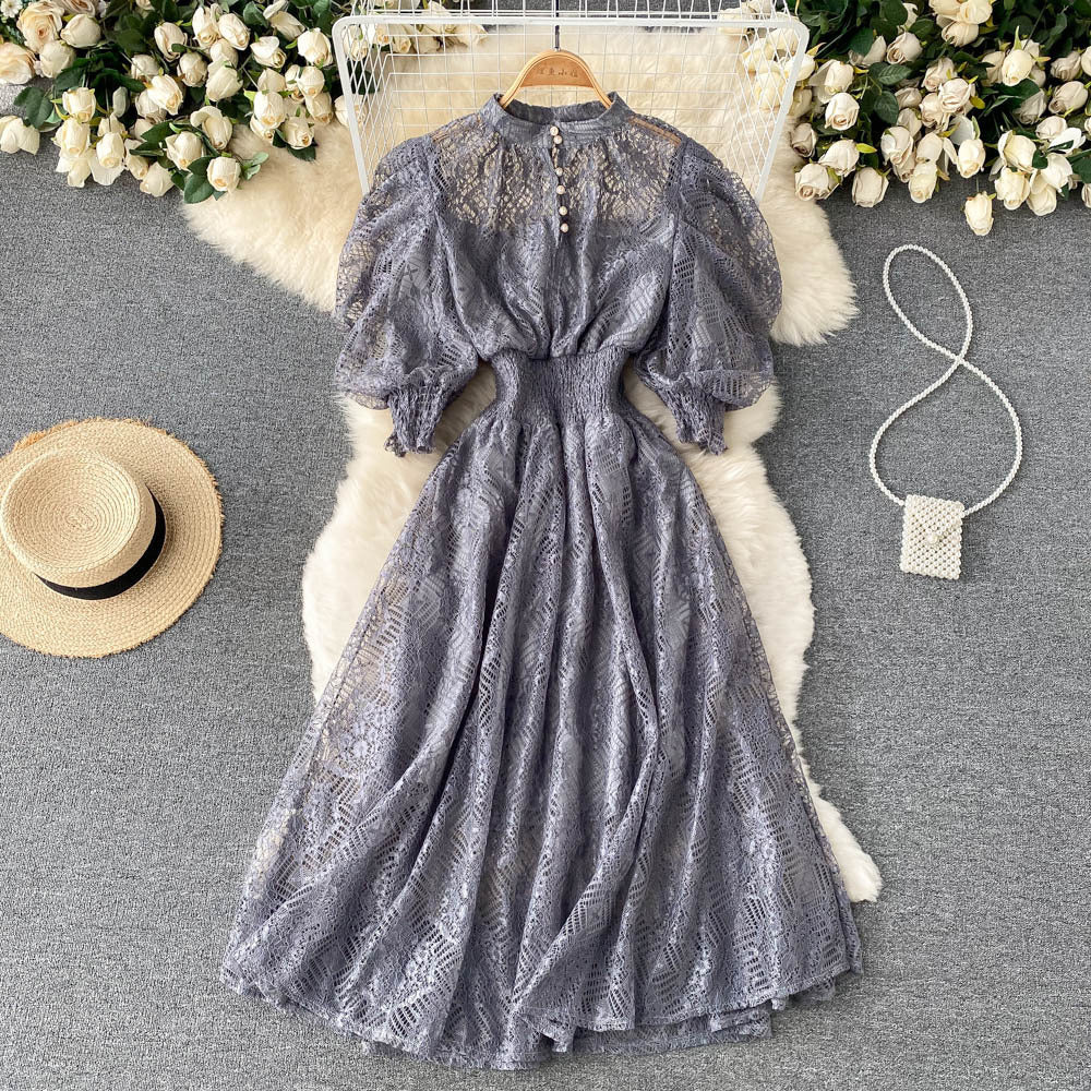 Vintage Elegant Lace Dresses for Women