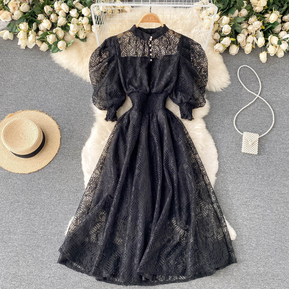 Vintage Elegant Lace Dresses for Women