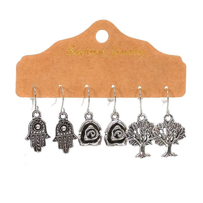 Vintage earring combo suit