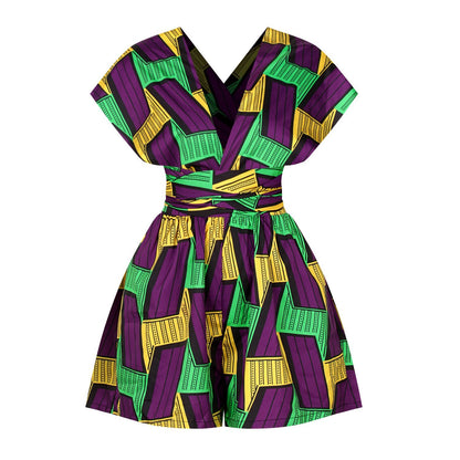 Retro Print Jumpsuit – Vintage Style & Modern Comfort