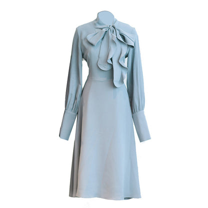 French Vintage Chiffon Dress