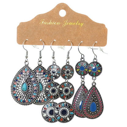 Vintage earring combo suit