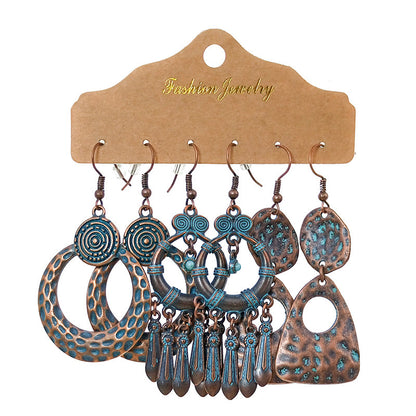Vintage earring combo suit