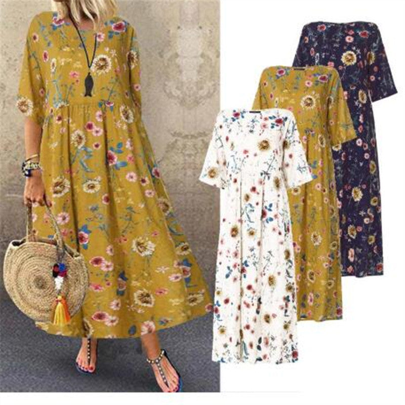 Elegant Vintage Jacquard Dress for Timeless Style