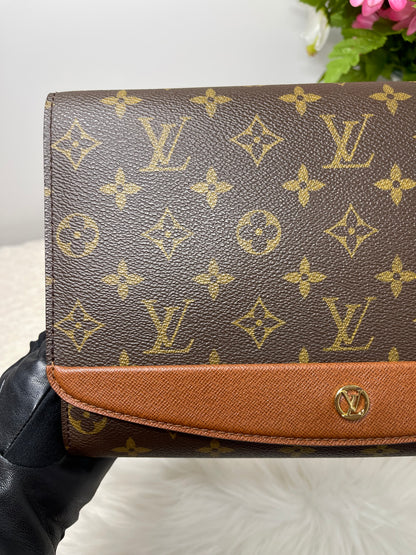 Bordeaux PM 2 Way Clutch Bag Monogram