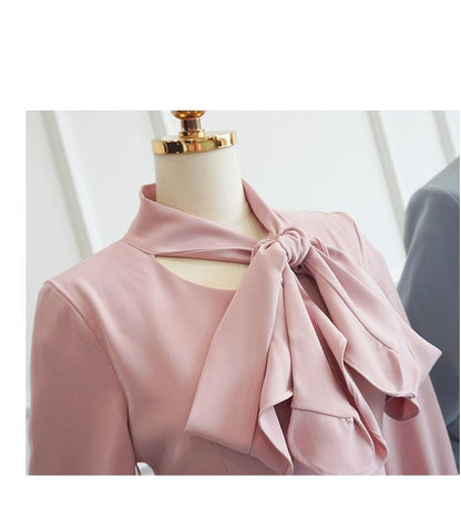 French Vintage Chiffon Dress