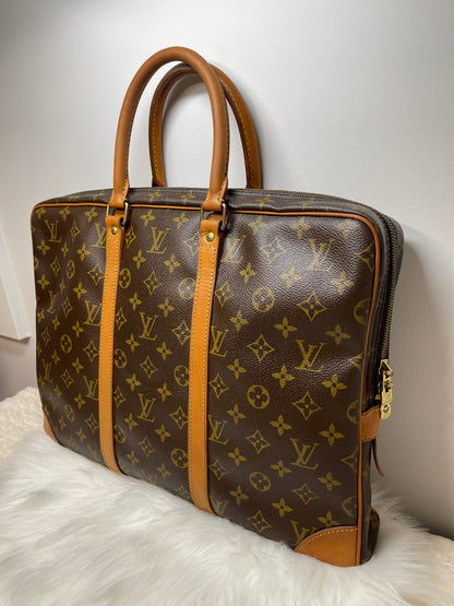 Monogram Travel Document Holder Handbag