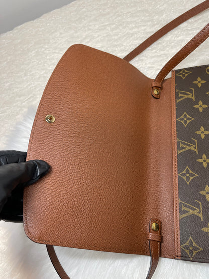 Bordeaux PM 2 Way Clutch Bag Monogram