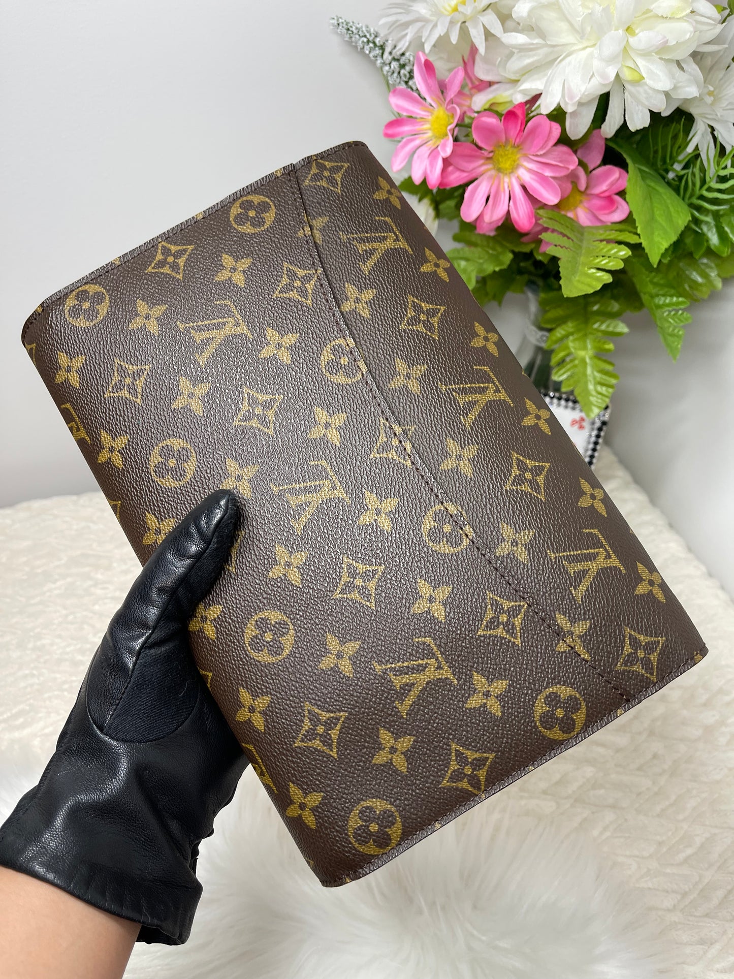 Bordeaux PM 2 Way Clutch Bag Monogram