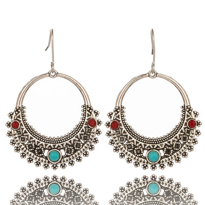 Vintage court style tassel earrings