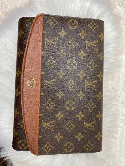 Bordeaux PM 2 Way Clutch Bag Monogram
