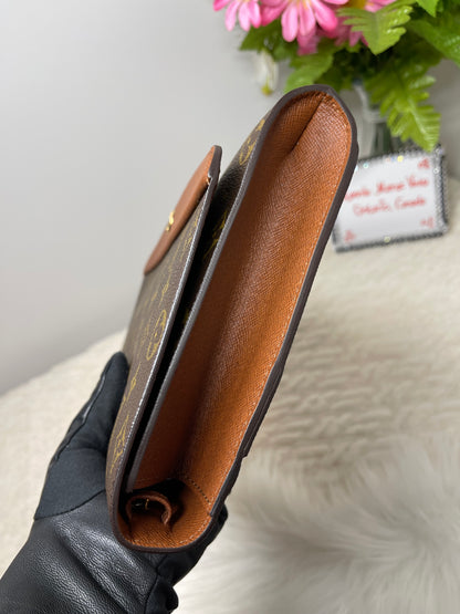 Bordeaux PM 2 Way Clutch Bag Monogram