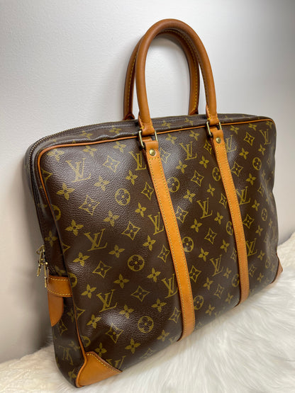 Monogram Travel Document Holder Handbag